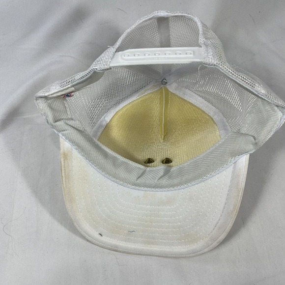 VINTAGE MDA HEARTLAND RIDE STAFF HAT CAP TRUCKER 1996 1st ANNUAL SNAPBACK OSFM - Picture 9 of 12